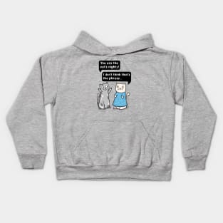 Cat's Nighty Kids Hoodie